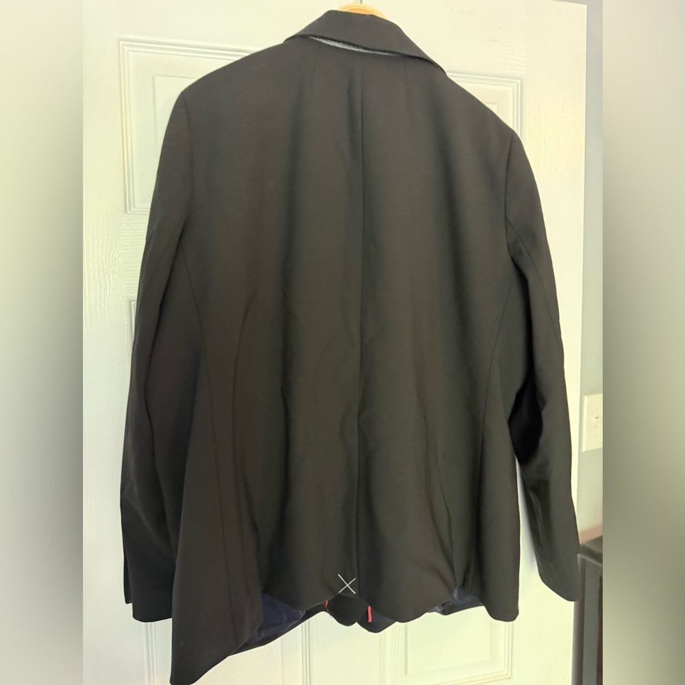 J Crew Sommerser blazer in Italian stretch wool size 22 black - Picture 4 of 6
